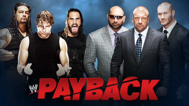 Полный список матчей WWE PayBack 2014