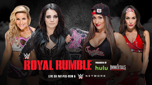 Дивный командный матч на Royal Rumble