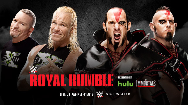 Очередной матч на Roal Rumble
